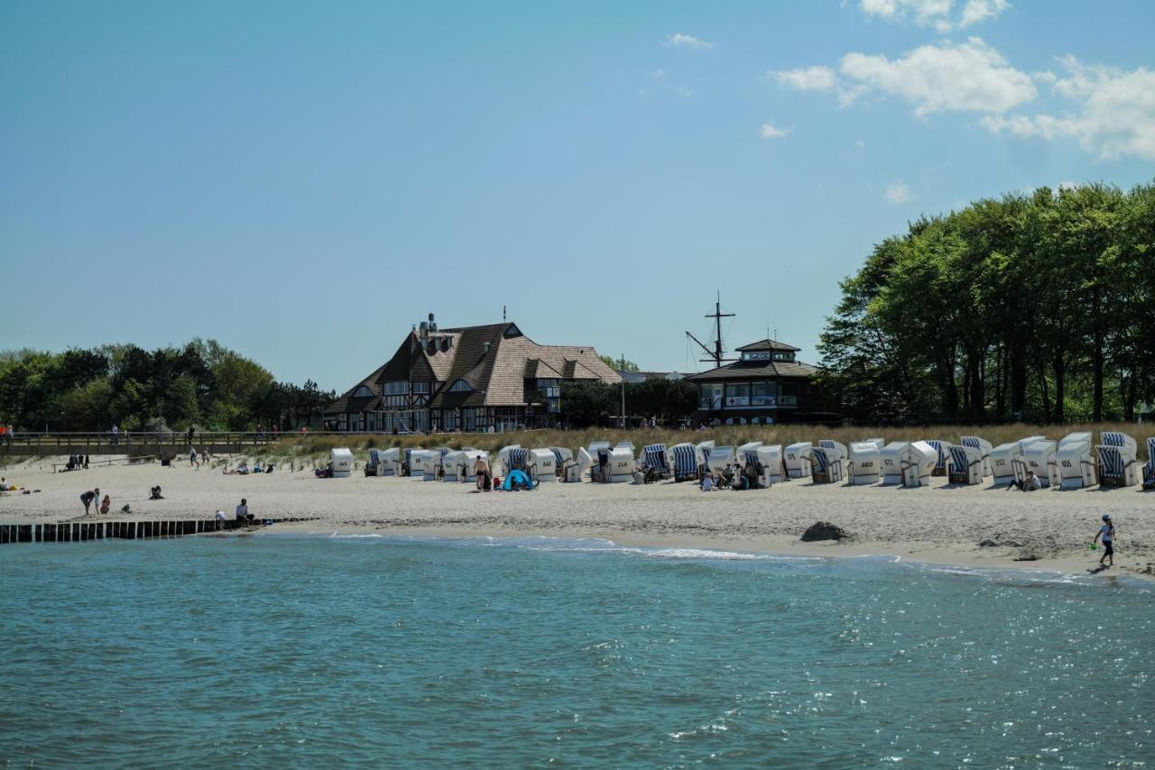 Lejlighed Meerfarbig - Terrasse Mit Strandkorb Oder Balkon - E-ladesaeule - Parkplatz - Wlan - Fahrradschuppen - Waschtrockner - Ruhig Und Zentral - Haustierfrei - Nichtraucher *