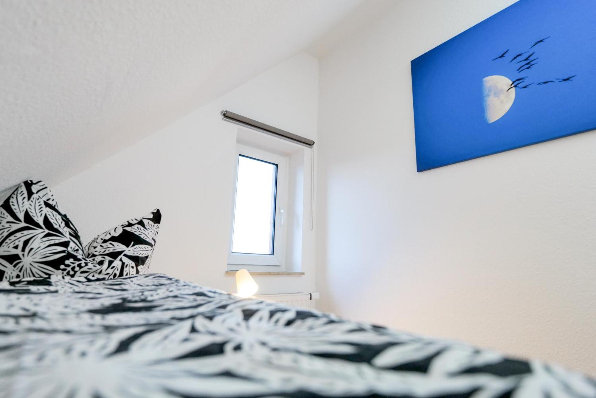 Meerfarbig - Terrasse Mit Strandkorb Oder Balkon - E-ladesaeule - Parkplatz - Wlan - Fahrradschuppen - Waschtrockner - Ruhig Und Zentral - Haustierfrei - Nichtraucher Zingst